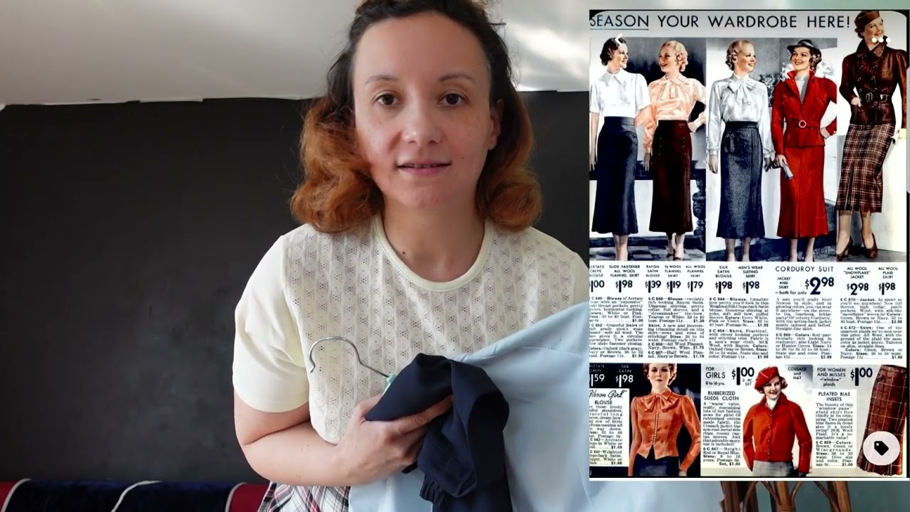 Lookbook neo retro années 40.