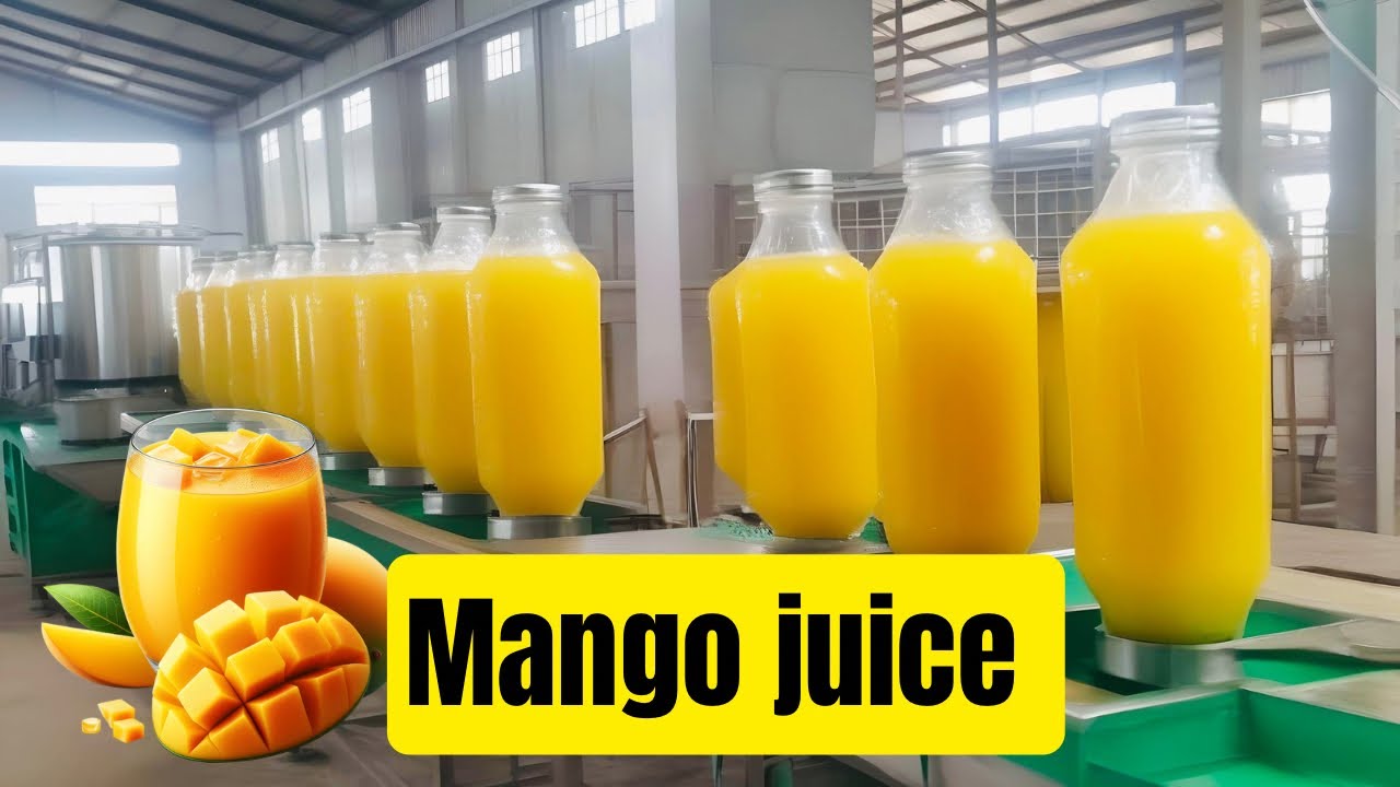 Farm to Bottle Mango Juice Factory -How it&rsquo;s Made
