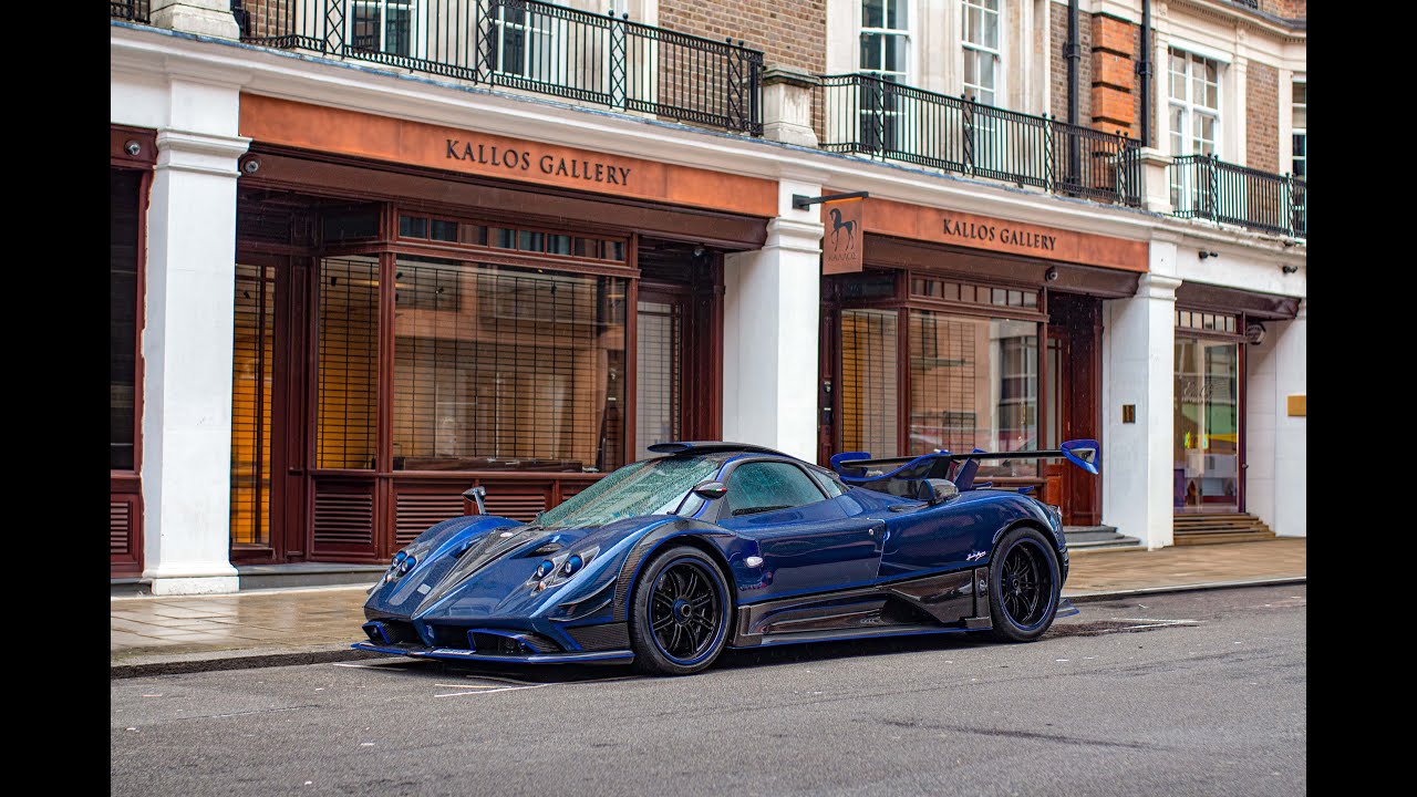 Ultimate PAGANI ZONDA Compilation in London