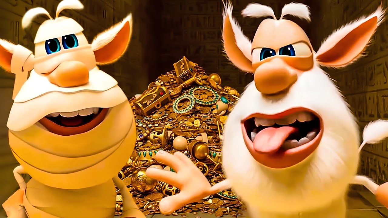 Booba 🐻 Alla ricerca dei tesori d'Egitto! 🏺💎 Cartoni Animati per Bambini