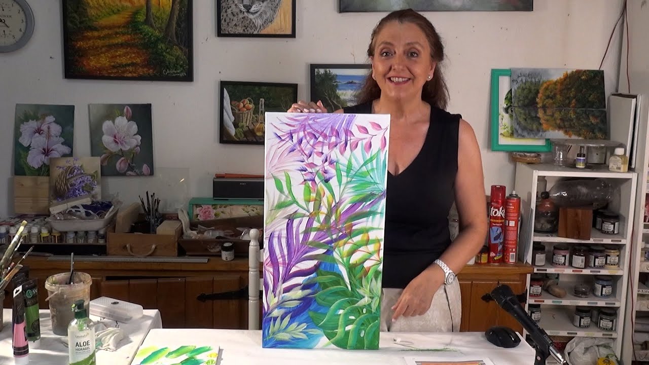 Pintura energetica . Subir las vibraciones