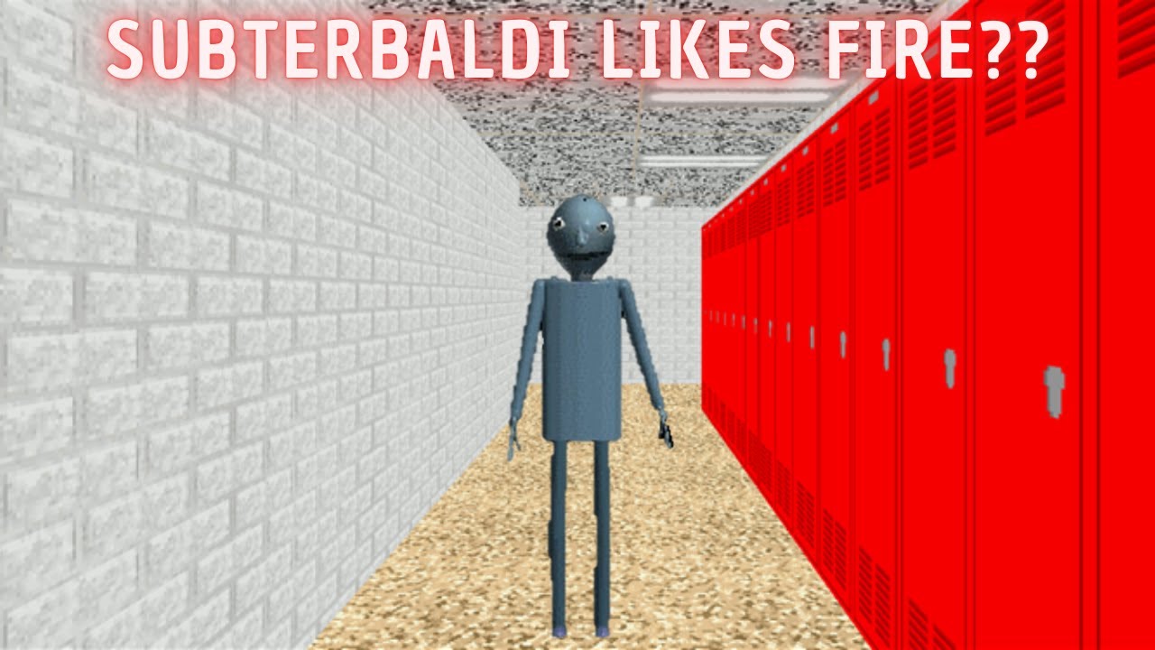 New Musics!! - SubterBaldi v2.1 Update - Baldi's Basics Mod