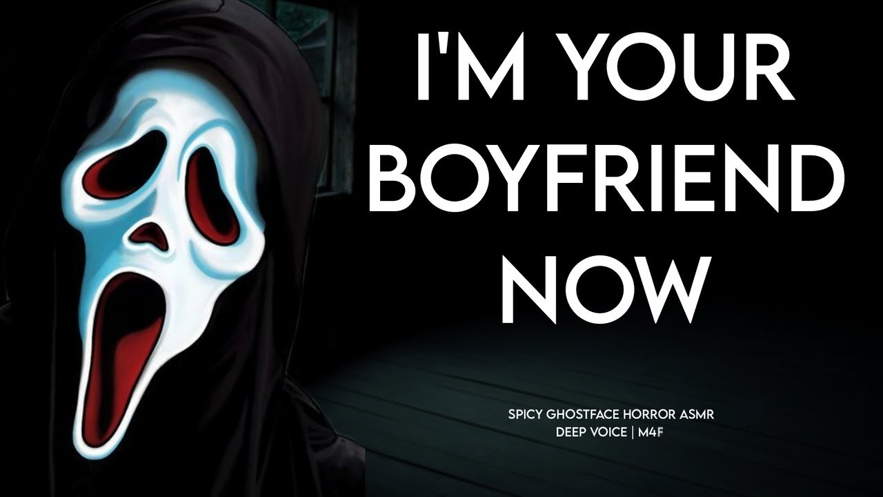 🔥Boyfriend tries on the Ghostface mask... (spicy horror ASMR | deep voice m4f)