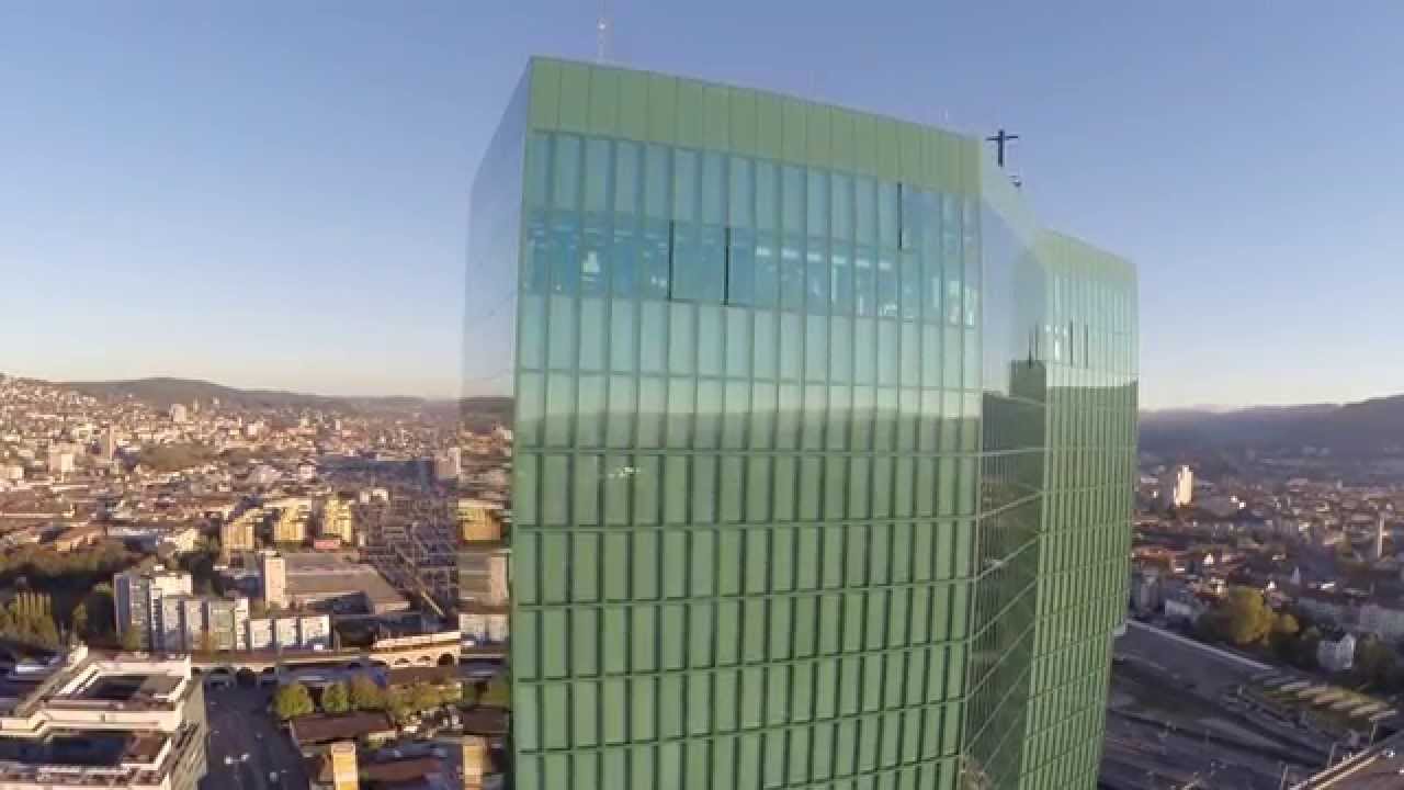 Prime Tower Zürich From Above
