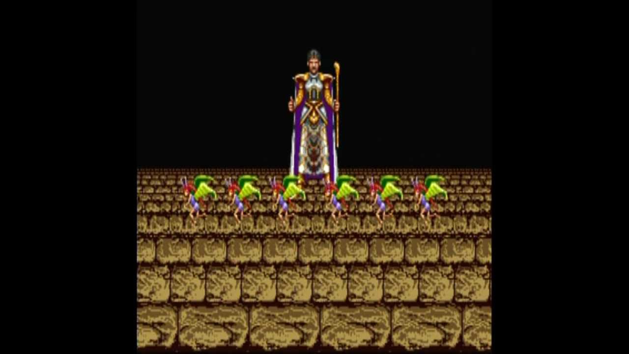 Phantasy Star III King of Cille Boss Fight