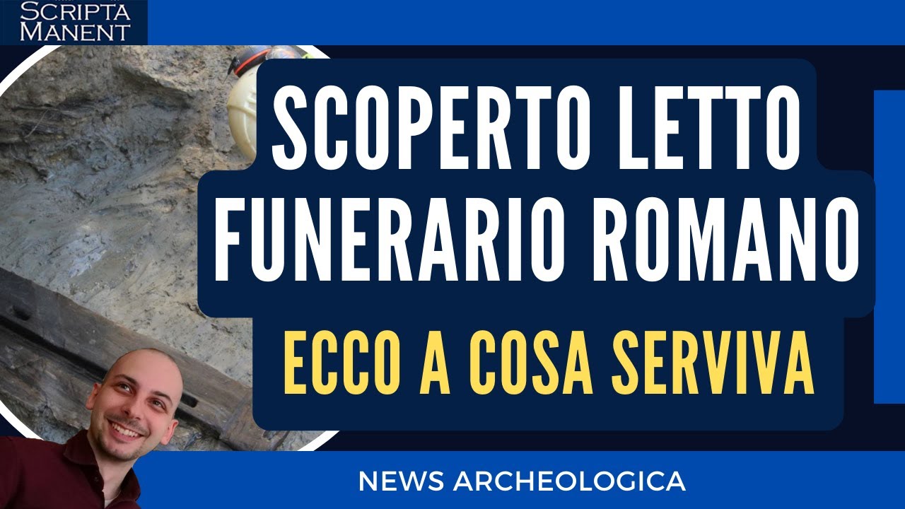 Scoperto letto funerario romano intatto. Ecco a cosa serviva