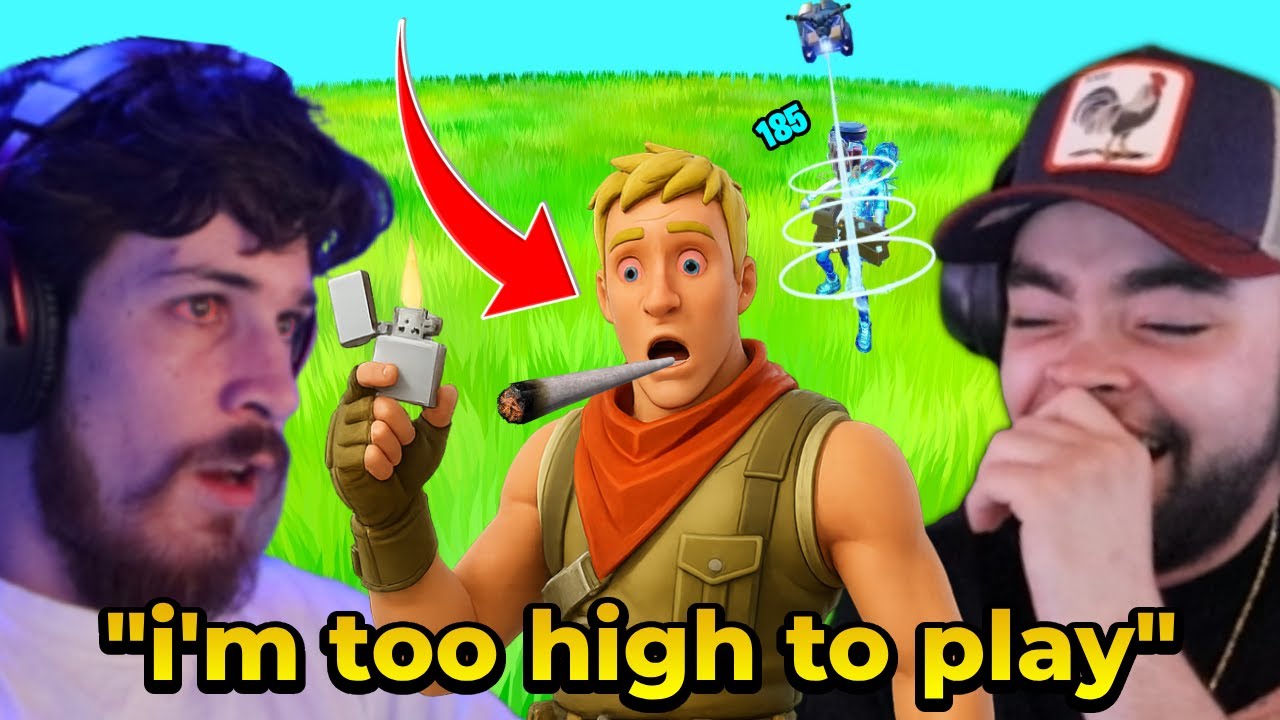 Fortnite but We Took Too Many B*ng Rips...