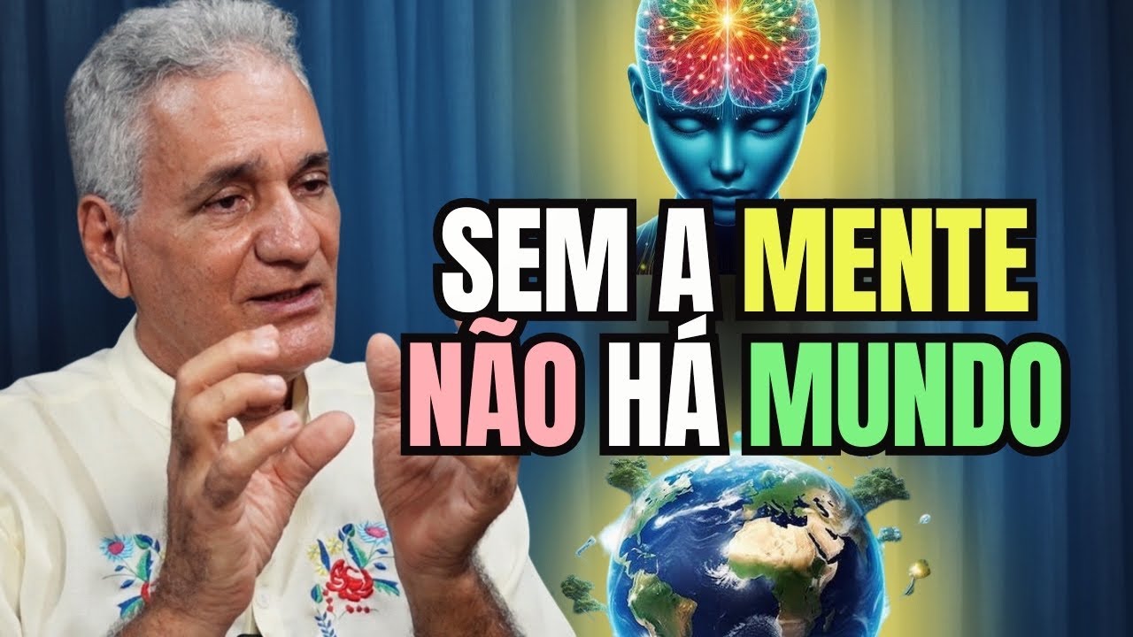 O MUNDO como conhecemos não passa da MENTE? Percepção profunda | Satsang com Alexandre Magno