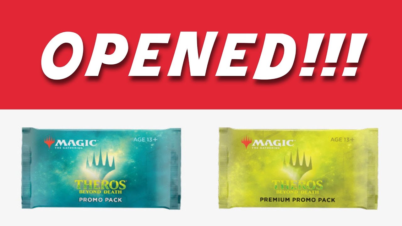 THEROS BEYOND DEATH PROMO PACKS OPENED!!!!