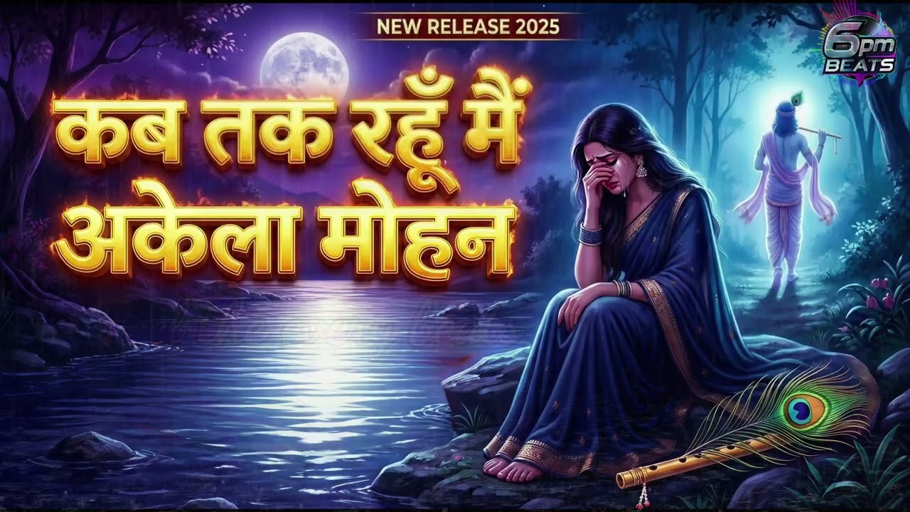 कब तक रहूँ मैं अकेला मोहन | morning radha krishna bhajan | 6pm Beats
