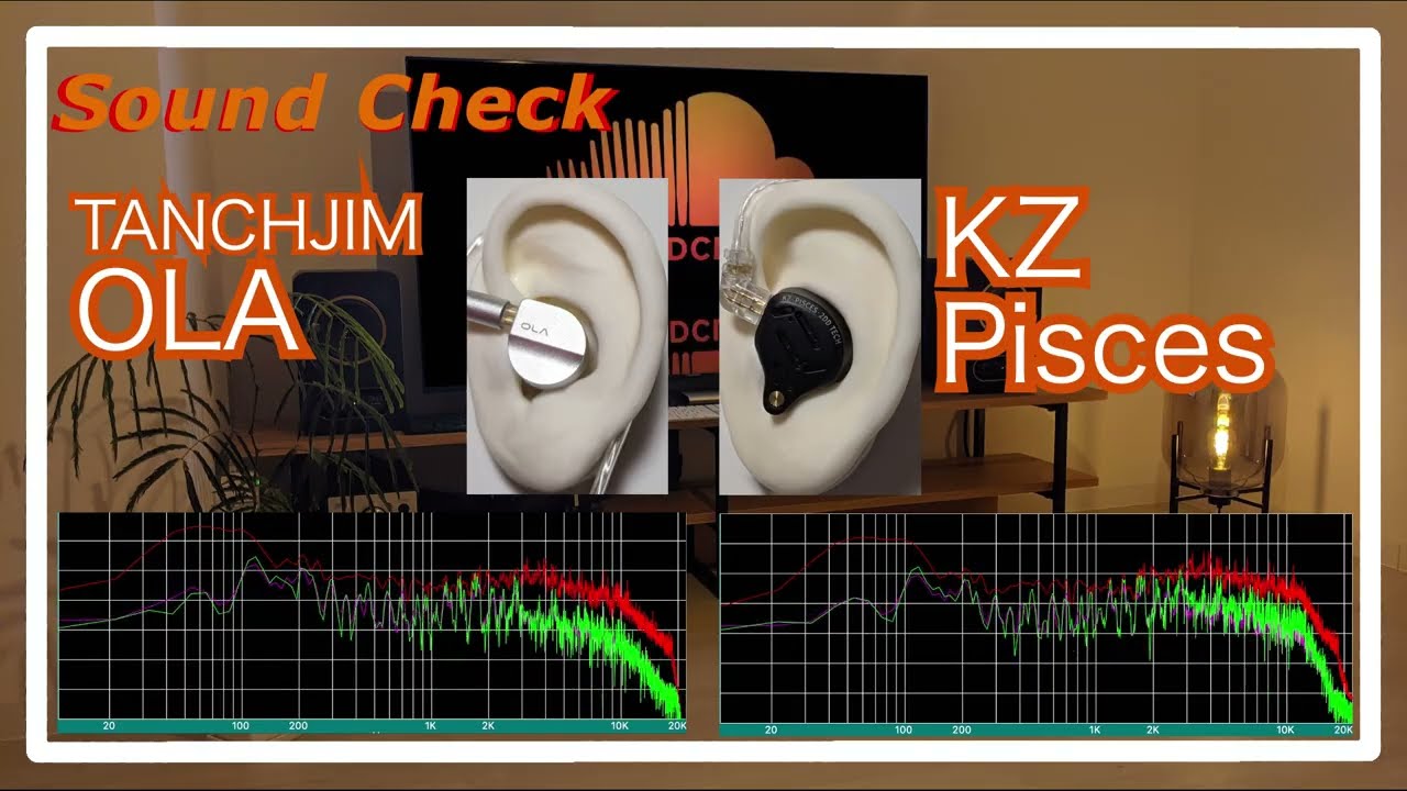 TANCHJIM OLA vs KZ Pisces [ChineseIEMs Sound Comparison 中華イヤホン音比較]