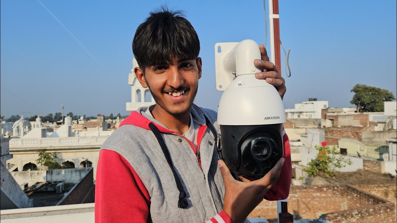 Hikvision Ptz Camera installation 4425model 360. 25x zoom