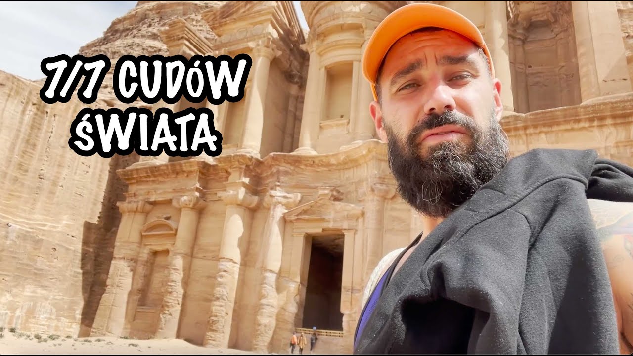 JORDANIA PETRA - ODWIEDZIŁEM WSZYSTKIE 7 CUDÓW ŚWIATA! 🇯🇴