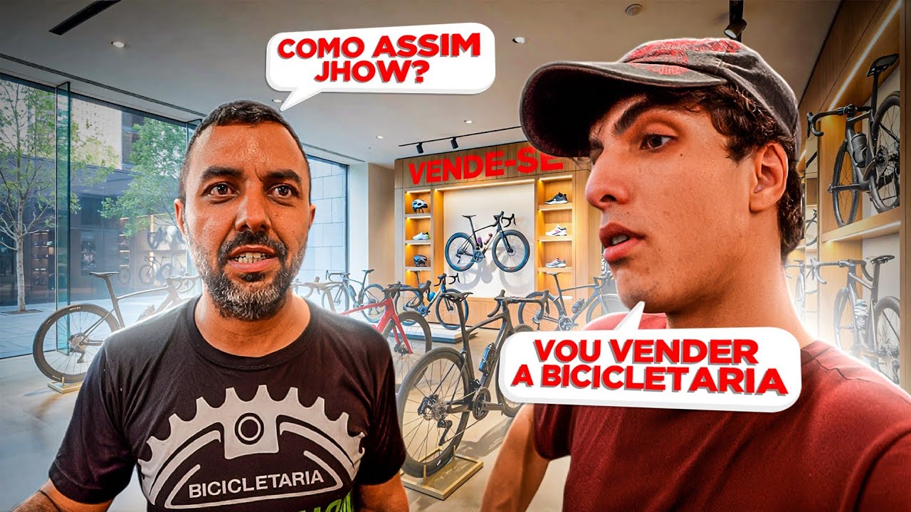 Tiive que Vender Minha Bicicletaria De Grau Para Pagar as Contas...