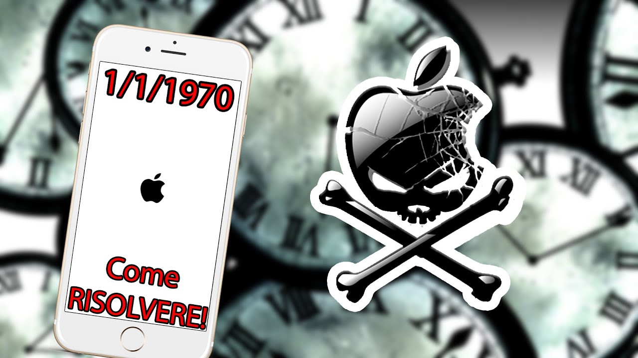 1/1/1970 - Perché ROMPE gli iPhone & come risolvere!