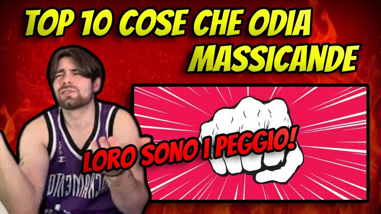 TOP 10 COSE ODIATE DA @massicande! [#1403.1]