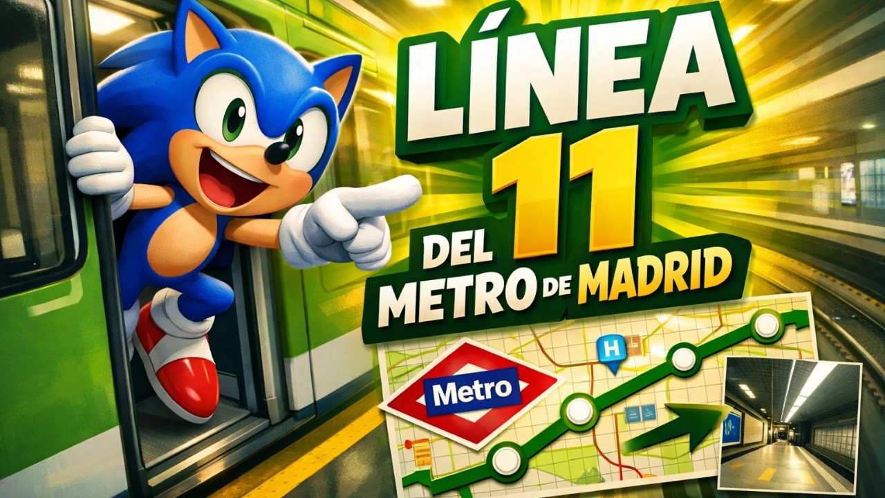 Vlog Recorriendo la Línea 11 del Metro de Madrid