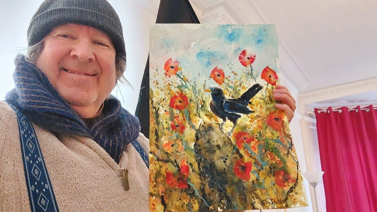 Selling my art collection of watercolour paintings on ebay 