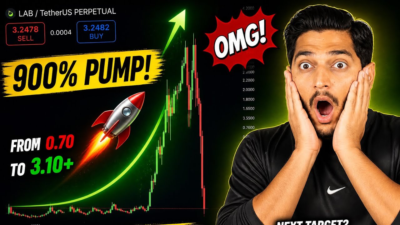 Lab Coin Pump 900% in 1 Month Reality ?