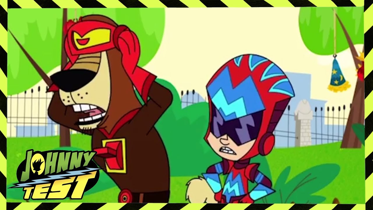 Johnny Test | Super Johnny Action Federation/Gil-stopping Johnny