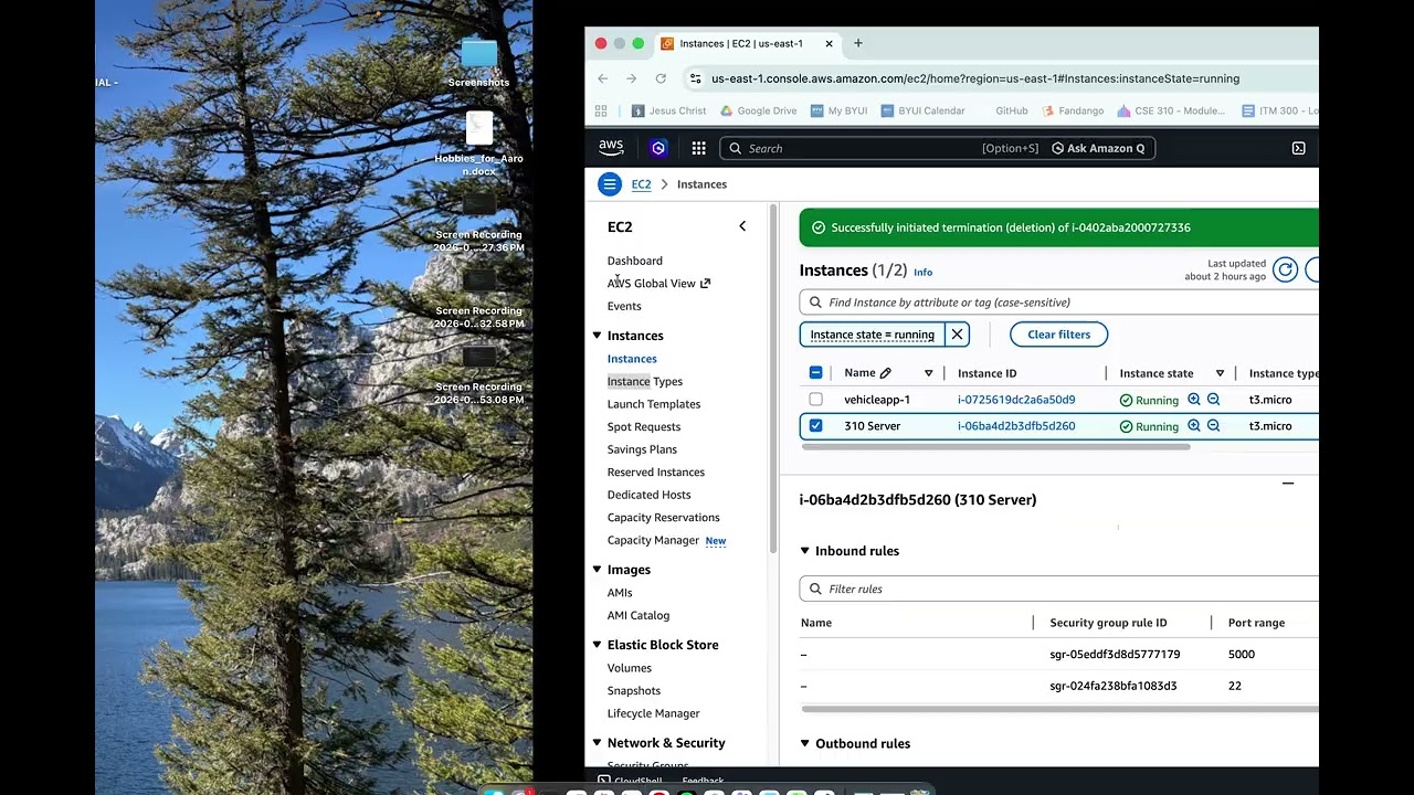 Sprint 3 Client to Server File Transfer System Demo (with AWS)