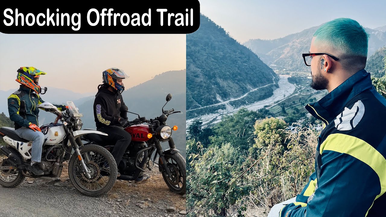 Unexpected Offroad Trail..😨Royal Enfield Hunter 350 Is Good Bike..??