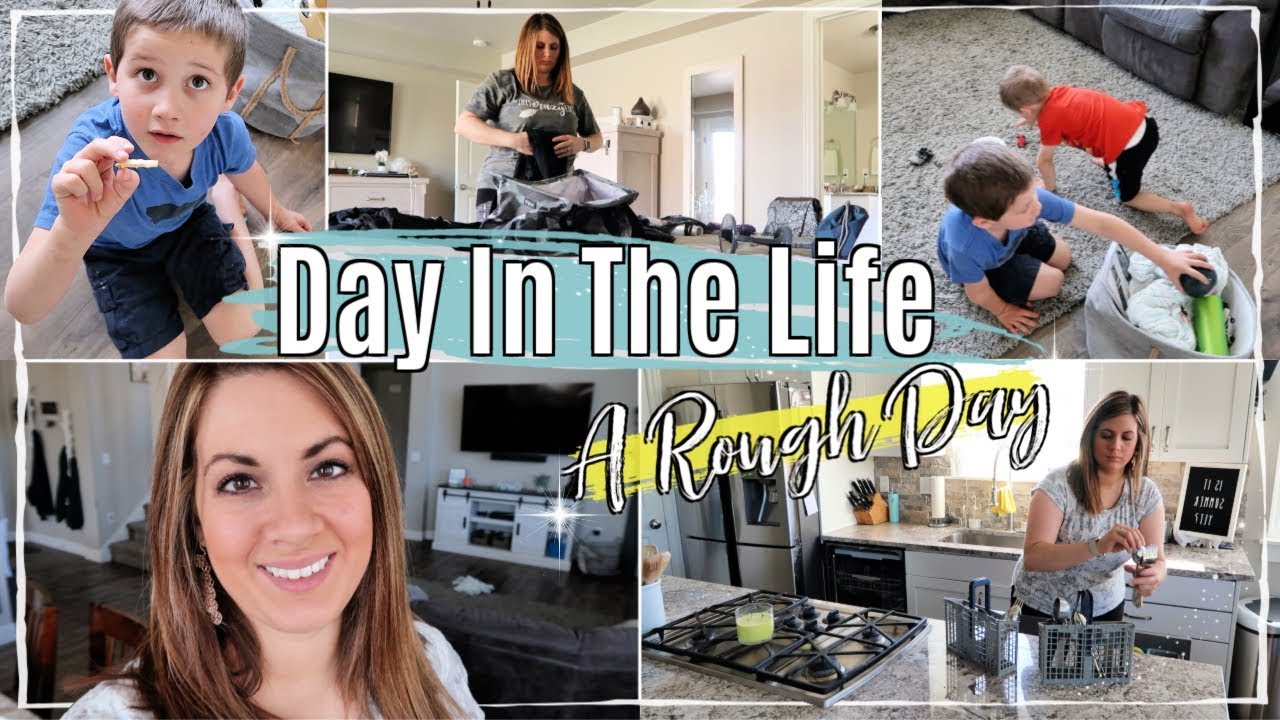 🧺CLEAN WITH ME turned RAW & REAL DITL OF A MOM 💔SPEED CLEANING MOTIVATION | PACKING | SAHM VLOG