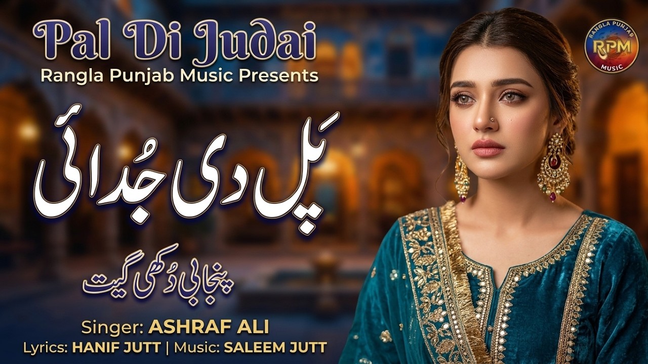 Pal Di Judai پل دی جدائی | New Punjabi Sad Song | Singer Ashraf Ali Present By Rangla Punjab Music
