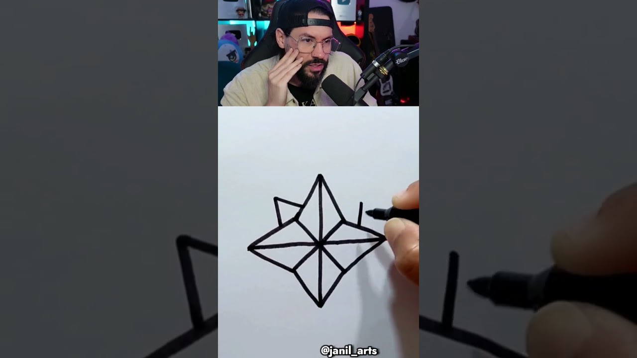 ✏️Comment dessiner une &eacute;toile comme un artiste ✨🌟?