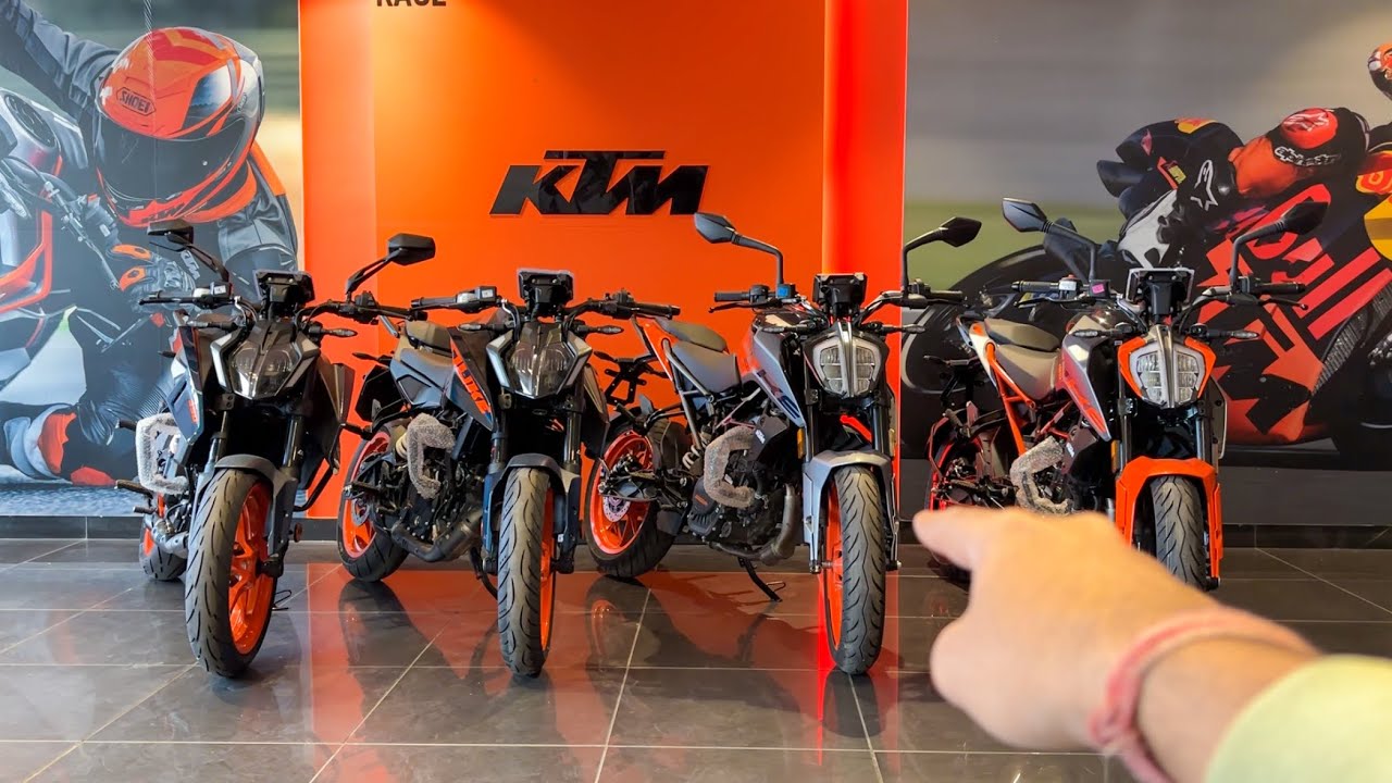 2026 All New KTM Duke 390 vs Duke 250 vs Duke 200 vs Duke 160 Full Comparison Review