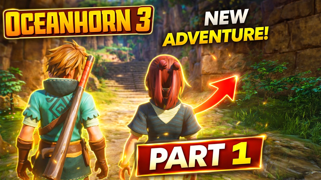 Прохождение игры Oceanhorn 3: Legend of the Shadow Sea, часть 1 – Начало