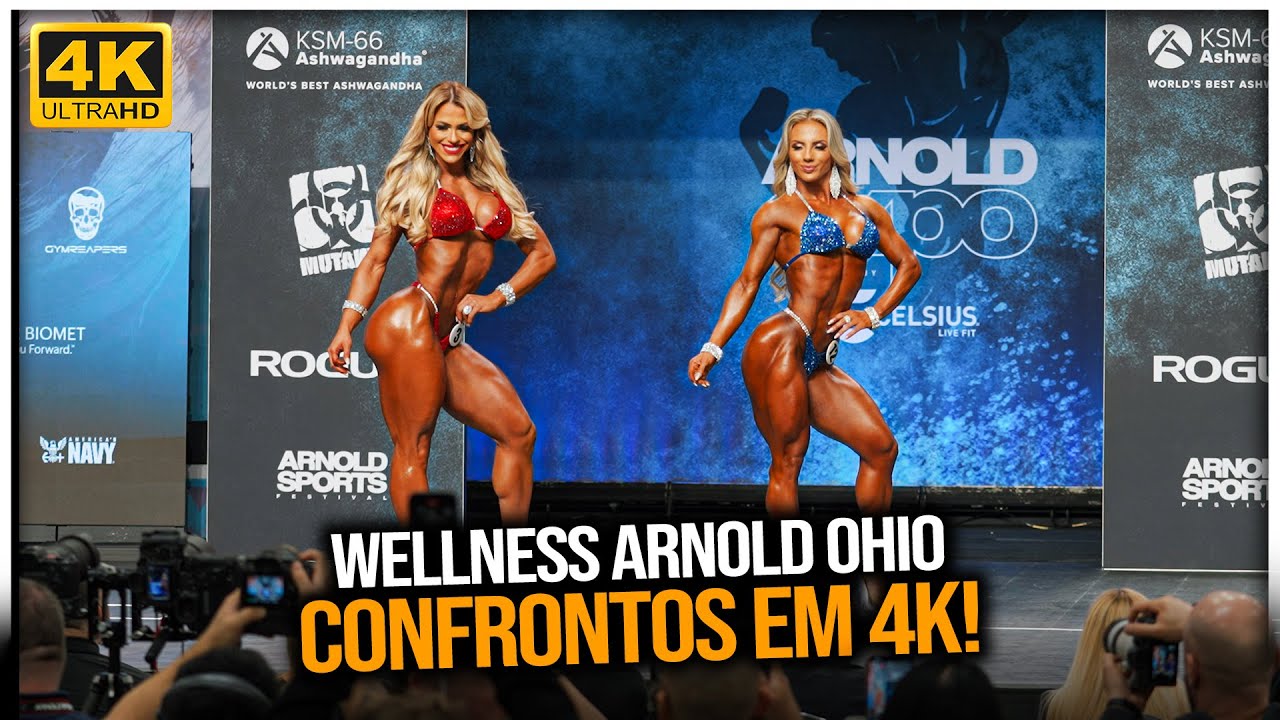 PRÉVIAS WELLNESS ARNOLD OHIO 2025!! | *confrontos em 4k*