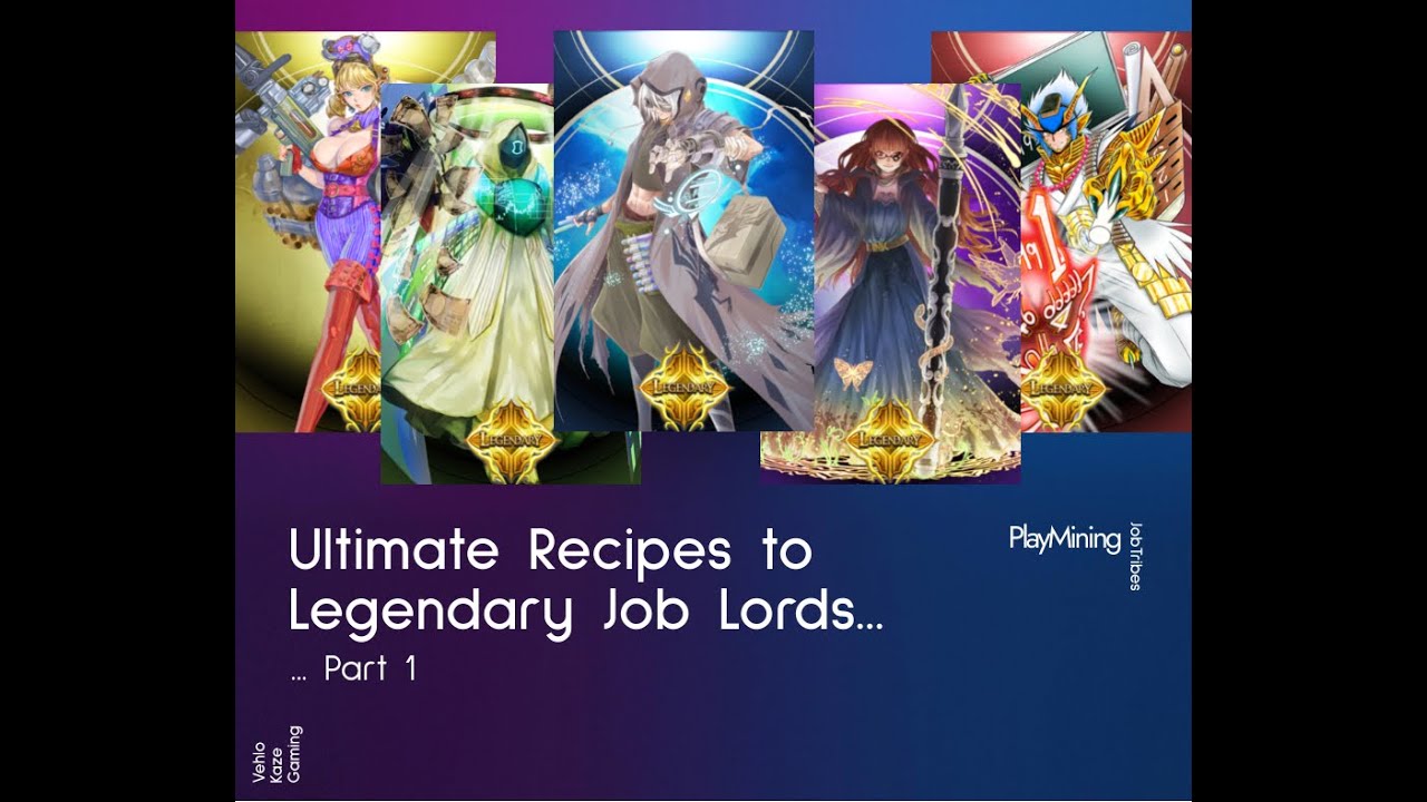 32. The Ultimate Legendary/Epic Recipe Guide - All Job Classes in JobTribes (Part 1)