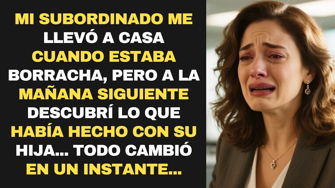 Mi subordinado mostró una faceta de sí mismo que nunca había visto antes, pero cuando se enteró de