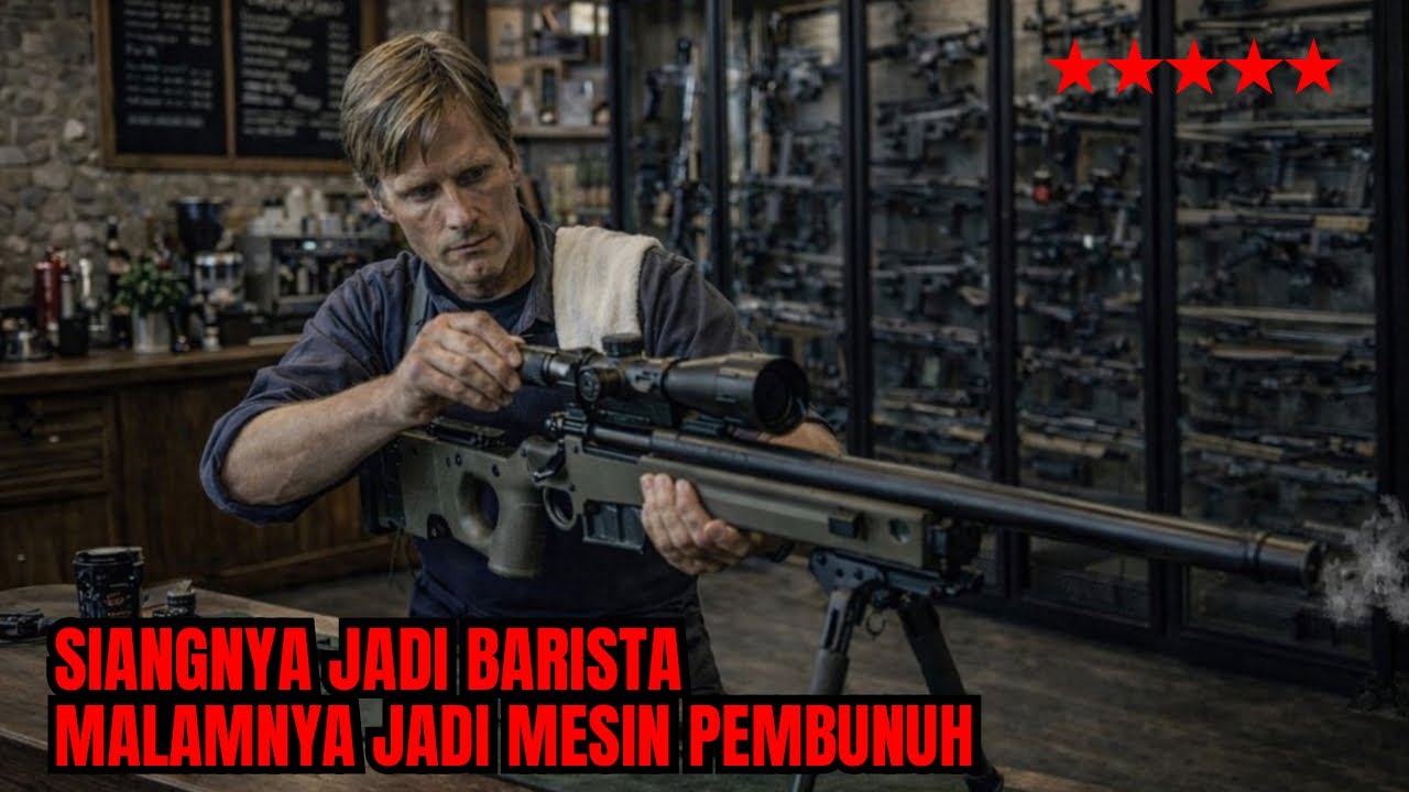 BARISTA YANG DIANGGAP LEMAH‼️ Ternyata Adalah Mesin Pembunuh Kejam -Alur Cerita Film‼️