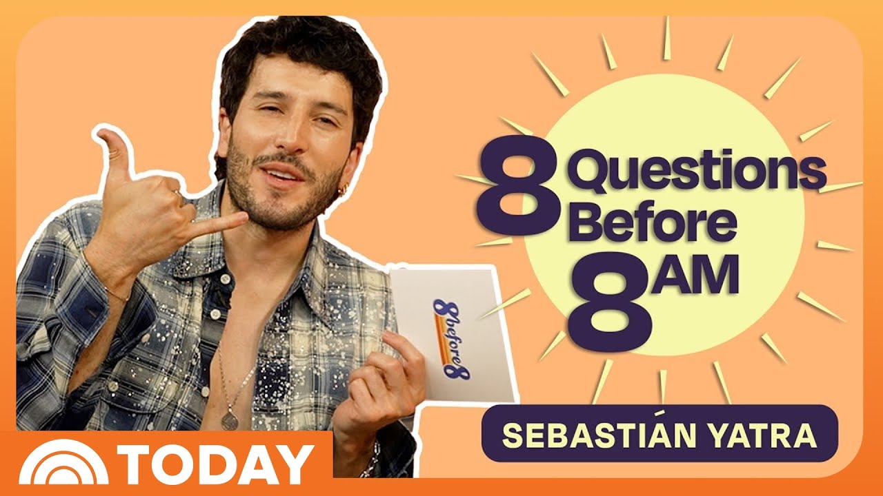 Sebastián Yatra reveals the phone call that changed his life | 8 Before 8