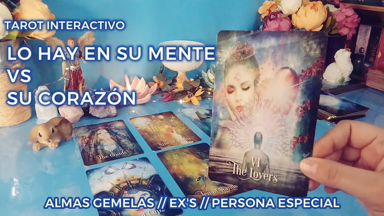 ✨Lo que Hay en su Mente vs Su Corazón 🧠 vs ❤️Almas Gemelas // Ex's 🔥 Tarot Interactivo✨