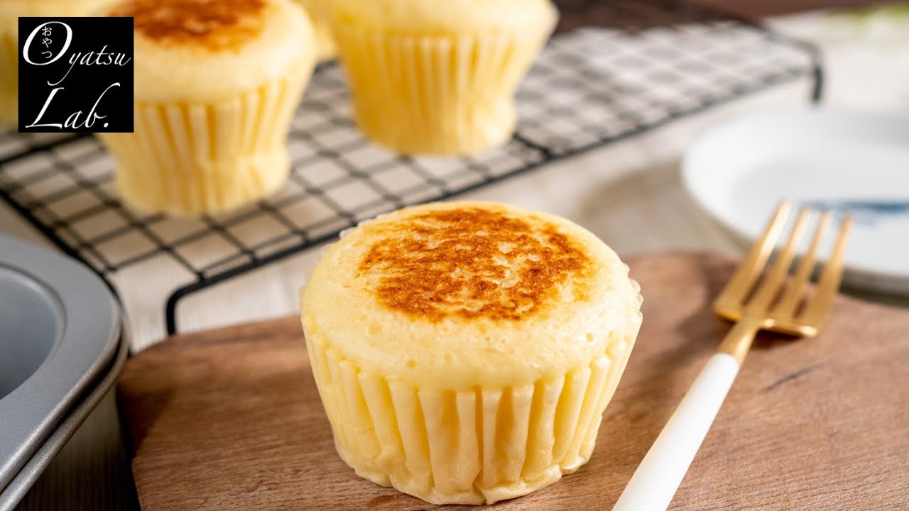 [No oven] Cheese Steamed Cake (No butter) /Japanese Mushy-pan | Oyatsu Lab.
