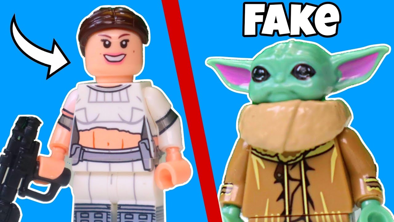 Я купил ЯВНО ПОДДЕЛЬНЫЕ минифигурки LEGO Star Wars…