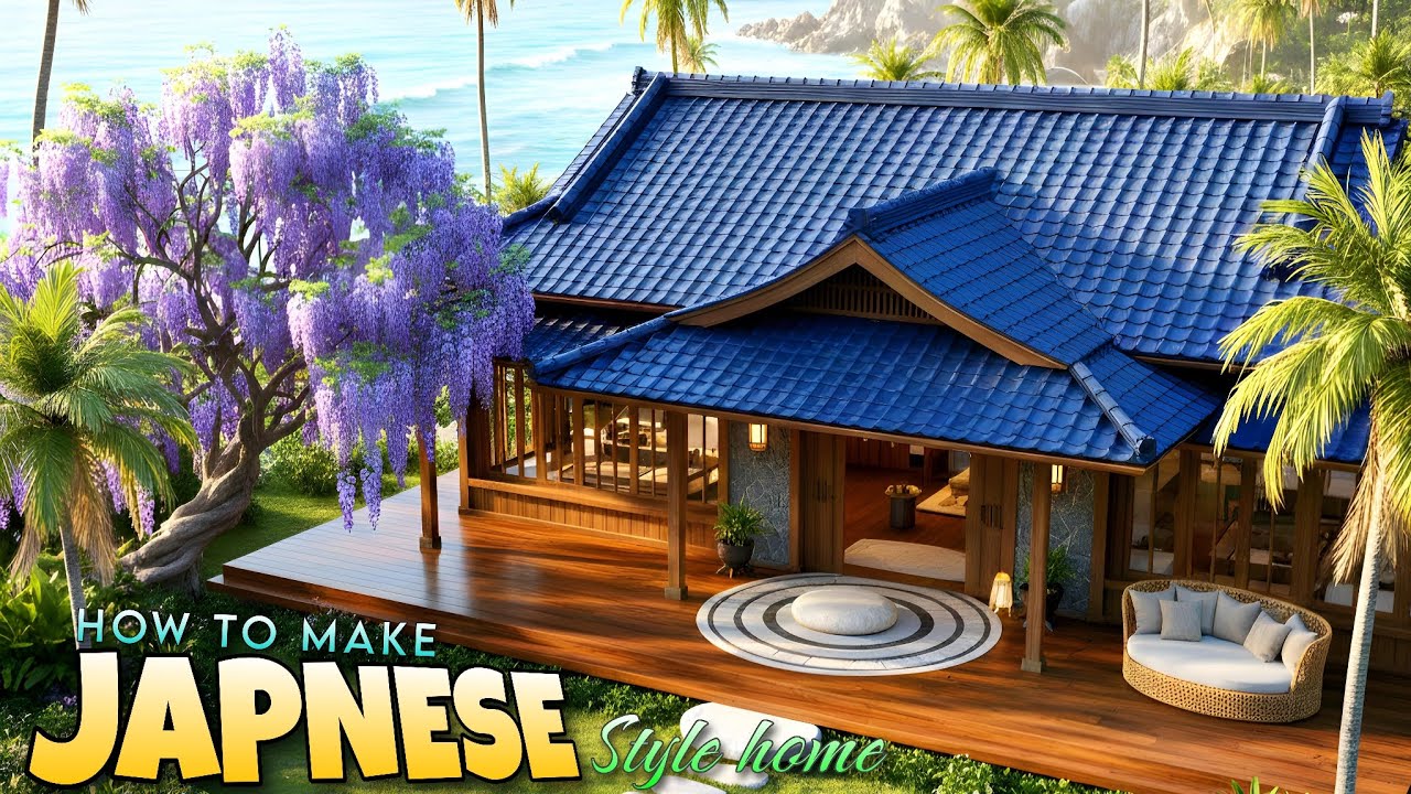 HOW TO MAKE JAPNESE STYLE HOME IN PUBG BGMI | how to make home in bgmi | @The_Maniac_Gamer 