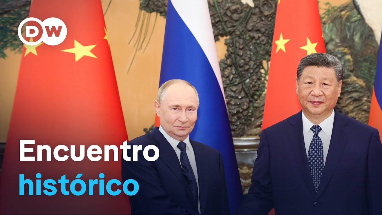 Kim Jong Un, Xi Jinping y Vladímir Putin, juntos en China