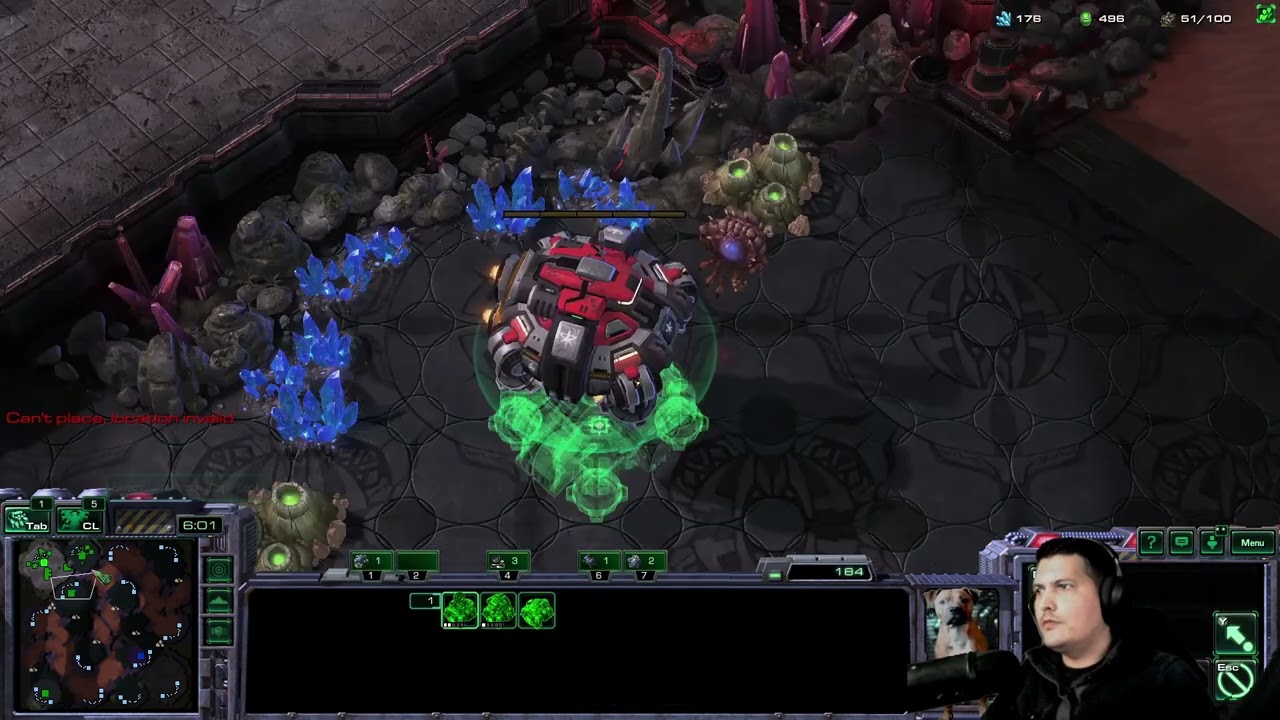 StarCraft 2 Terran vs Zerg Salty Zerg
