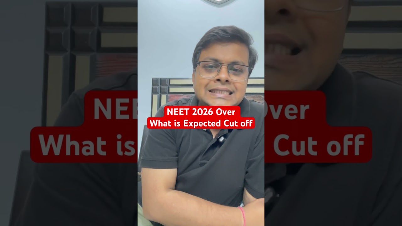 What is Expected Cut off for NEET 2026 | #expectedcutoff2026 #neet2026