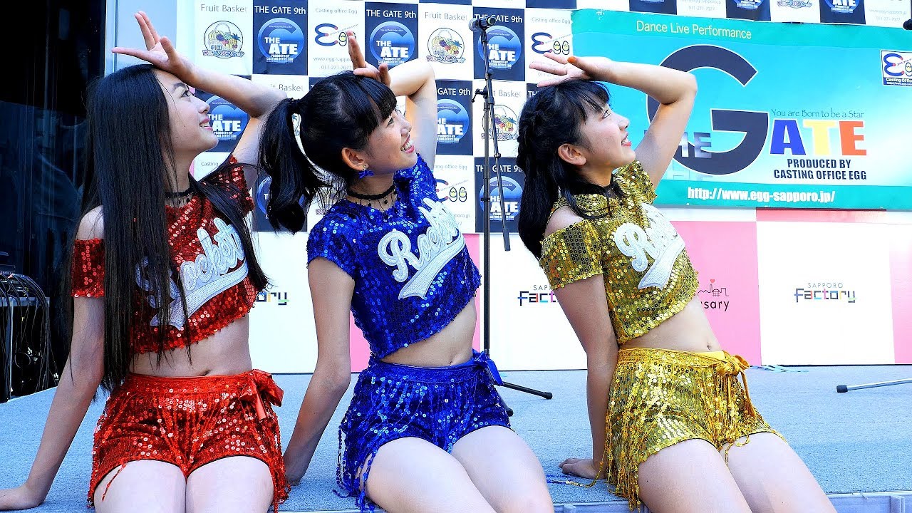 【4K】Qteen Honey（キューティーンハニー）「ラブサマ!!!」 THE GATE 9th サッポロファクトリー13時の部 (18 08 09)