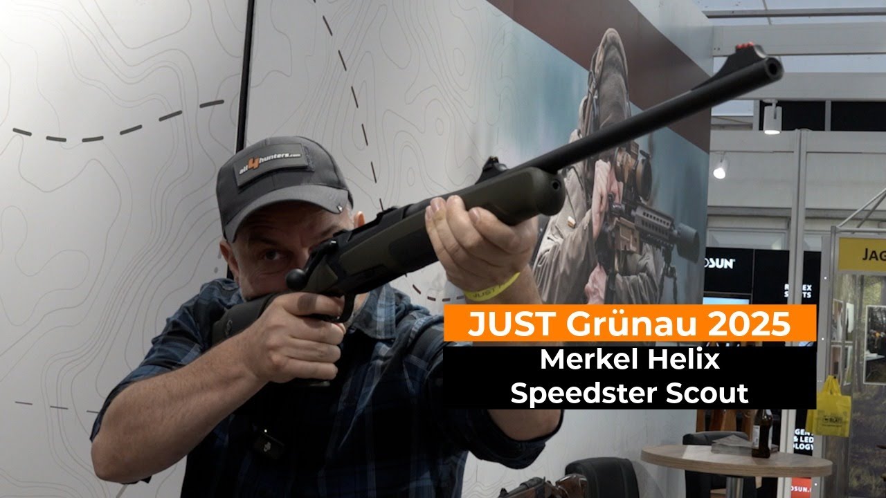 JUST Grünau 2025: Die Merkel-Repetierbüchse Helix Speedster Scout