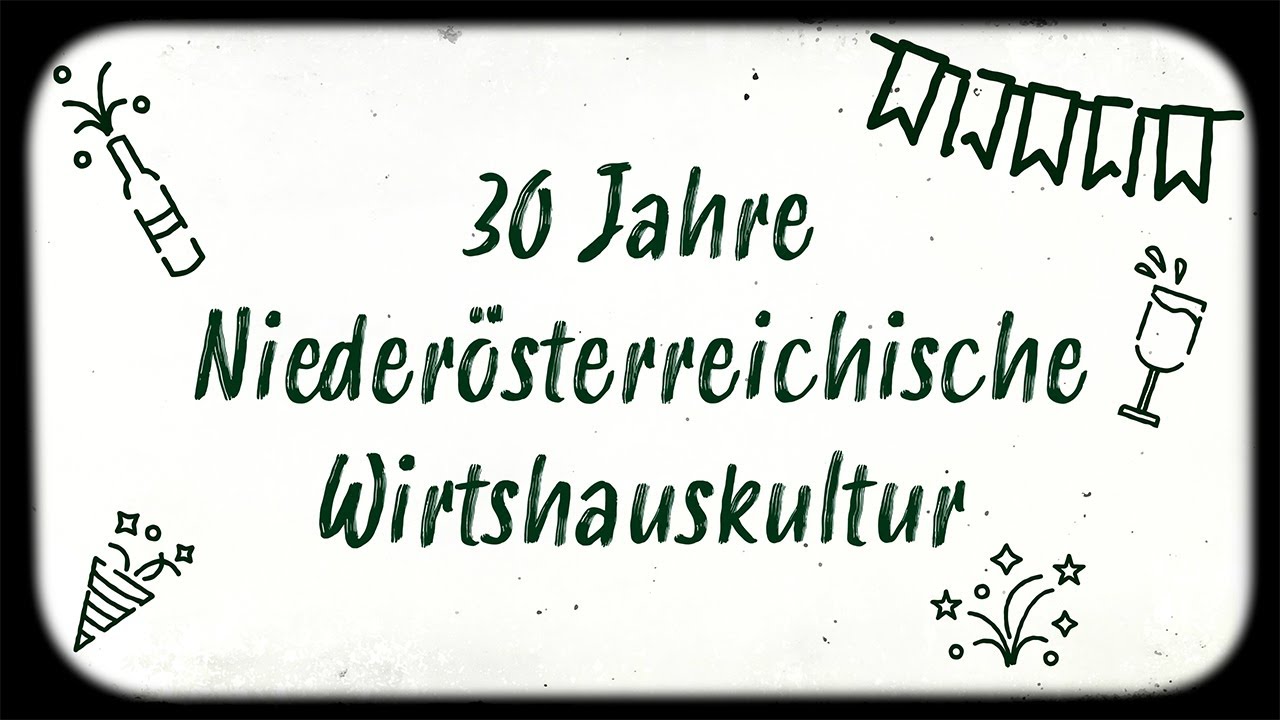 30 Jahre Niederösterreichische Wirtshauskultur - ein Rückblick