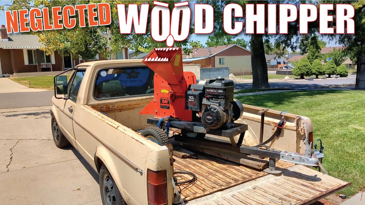 DR Wood Chipper Saved from neglect