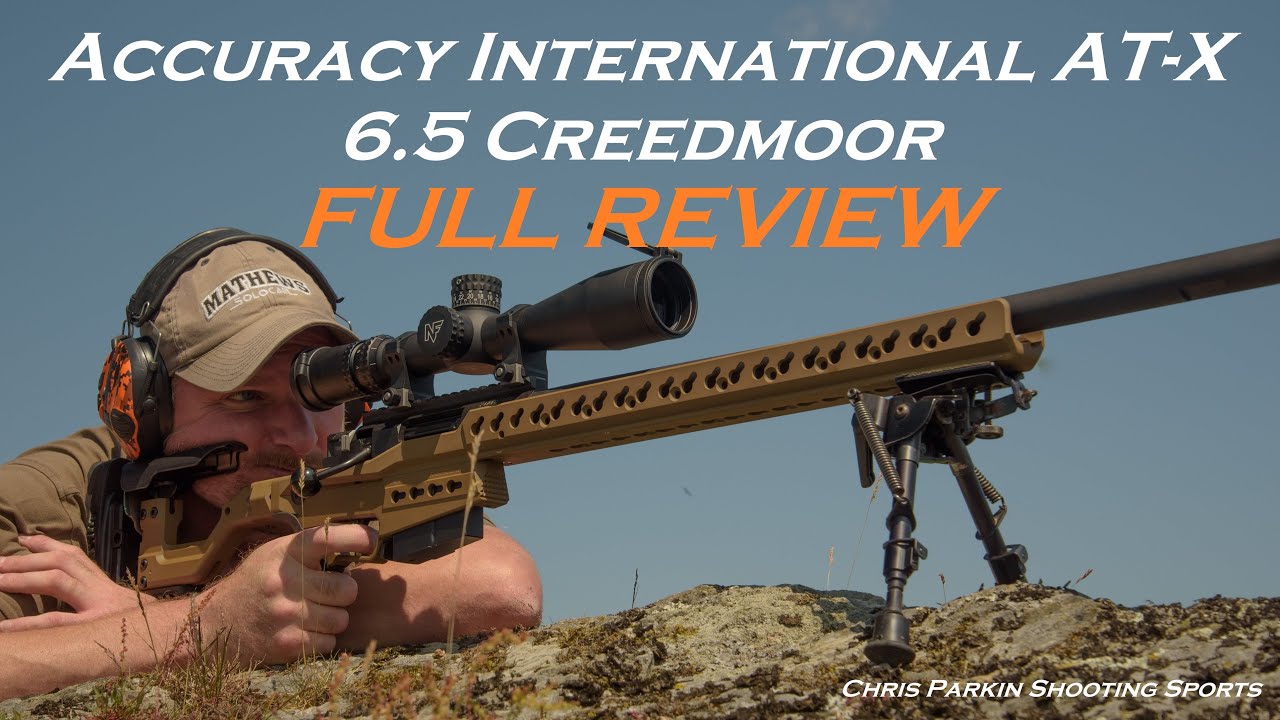Accuracy International AT-X 6.5 Creedmoor, FULL REVIEW of the dedicated PRS competition rifle