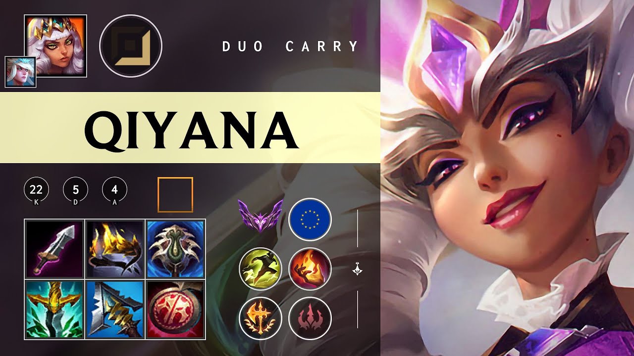 Qiyana ADC vs Varus - EUW Master Patch 26.03
