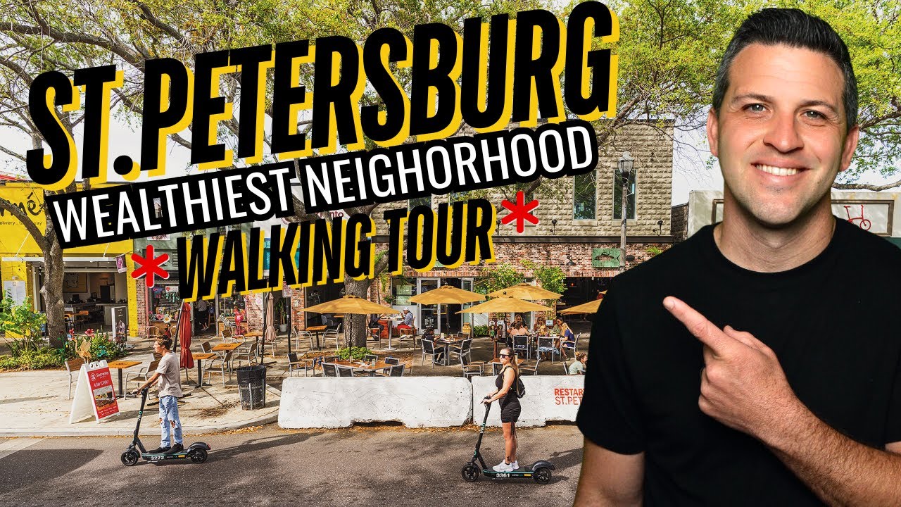St Petersburg Florida's Wealthiest Neighborhood Walking Tour (and Insane $4M Modern Home)